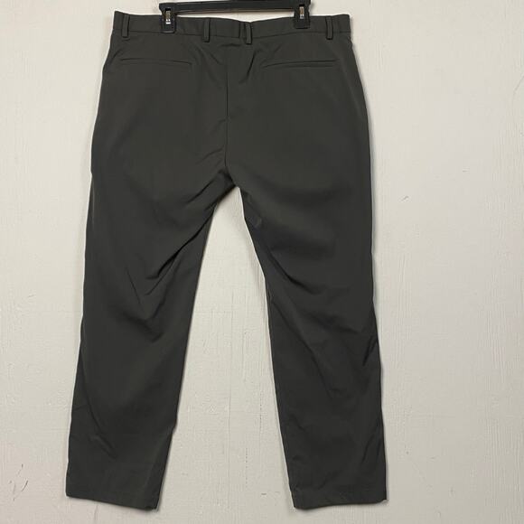 Theory Zaine Neoteric Polyamide Blend Gray Men Casual Pants Size 36x28 - Picture 6 of 8